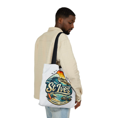 St Ives Cornwall Sunset Tote Bag
