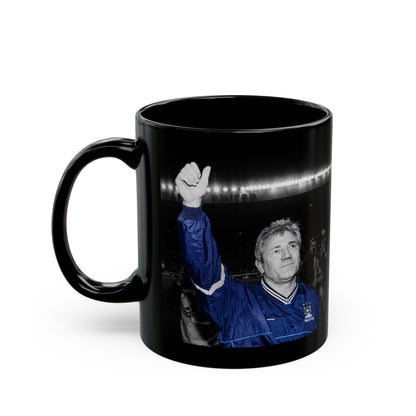 Kevin Keegan Memorial Black Mug – "Once a Blue, Always a Blue" (11oz/15oz)