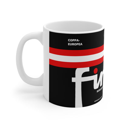 1977 European Cup Final Programme Cover Inspired Coffee Mug — Ceramic Cup (11oz/15oz)