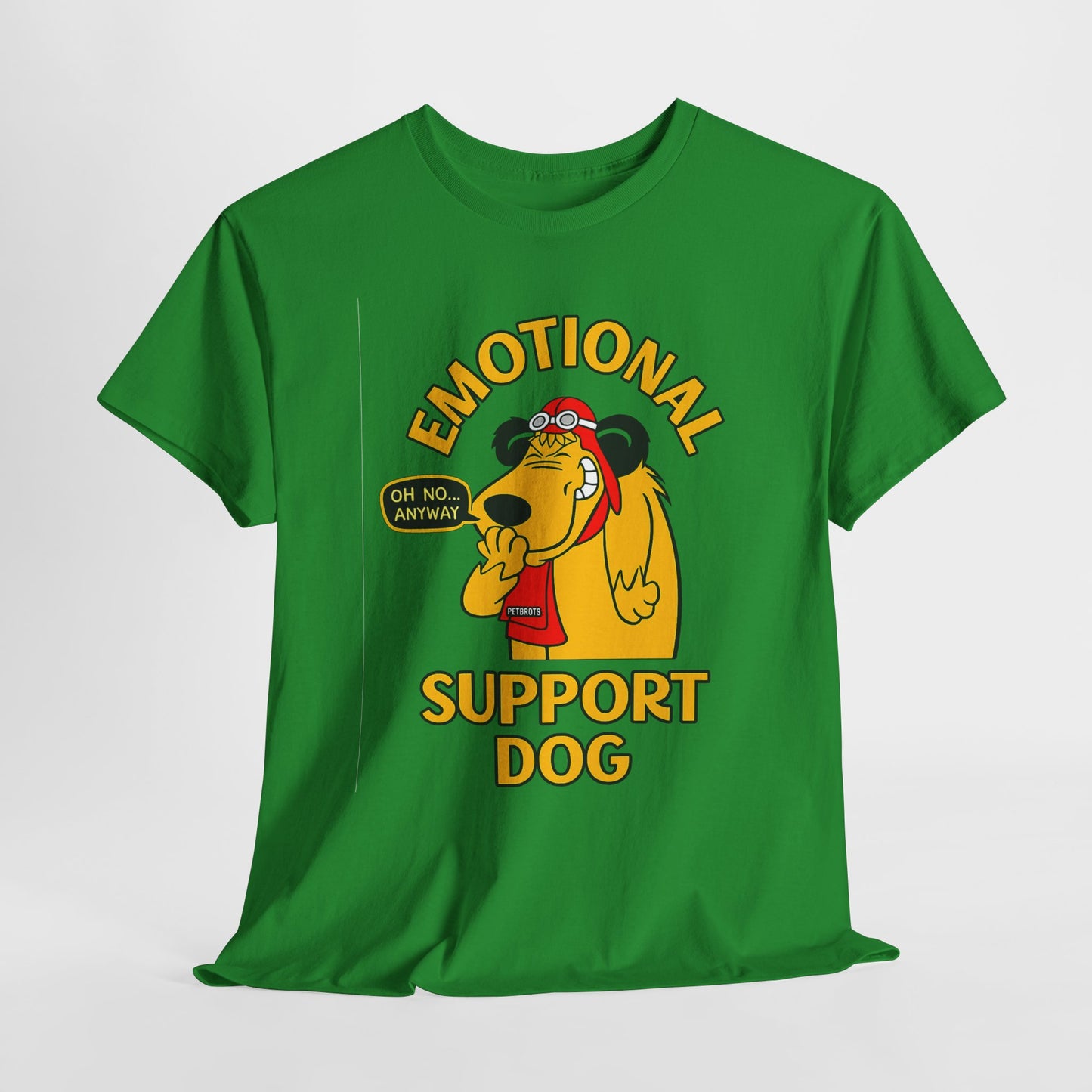 Emotional Support Dog T-Shirt — Cute Cartoon Comfort Pup Tee