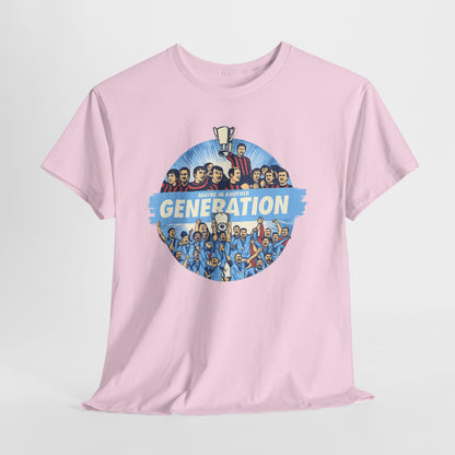 Manchester City Maybe in Another Generation Champions T‑Shirt — Retro Team Fan Tee