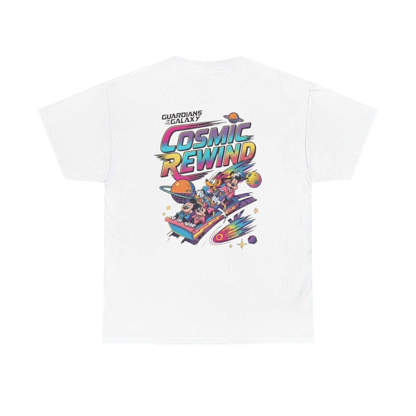 Graphic Tee - Cosmic Rewind Retro Space Ride