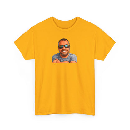 T-Shirt — "Mama Always Said Life Is Like A Box Of Chocolates" Graphic Tee (Funny Retro Portrait)