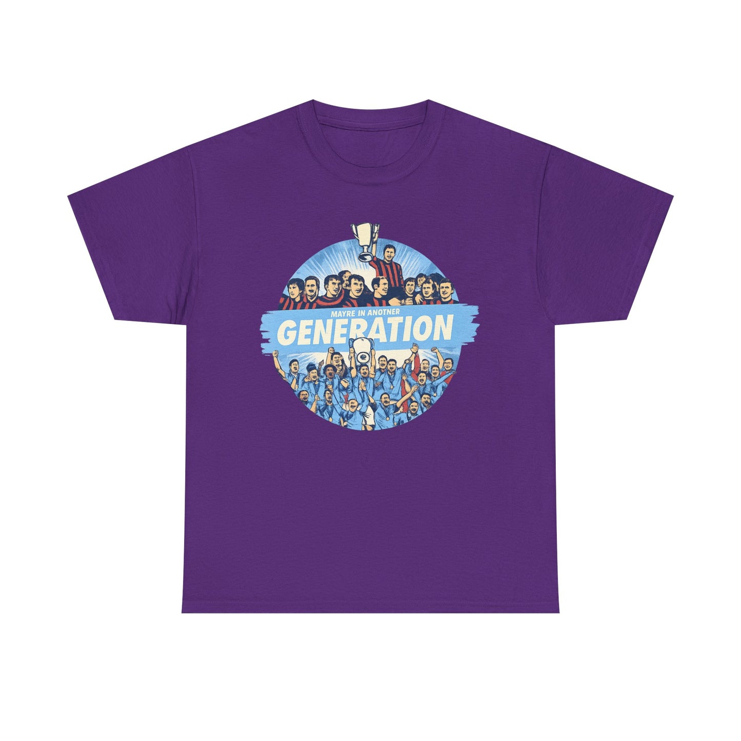 Manchester City Maybe in Another Generation Champions T‑Shirt — Retro Team Fan Tee