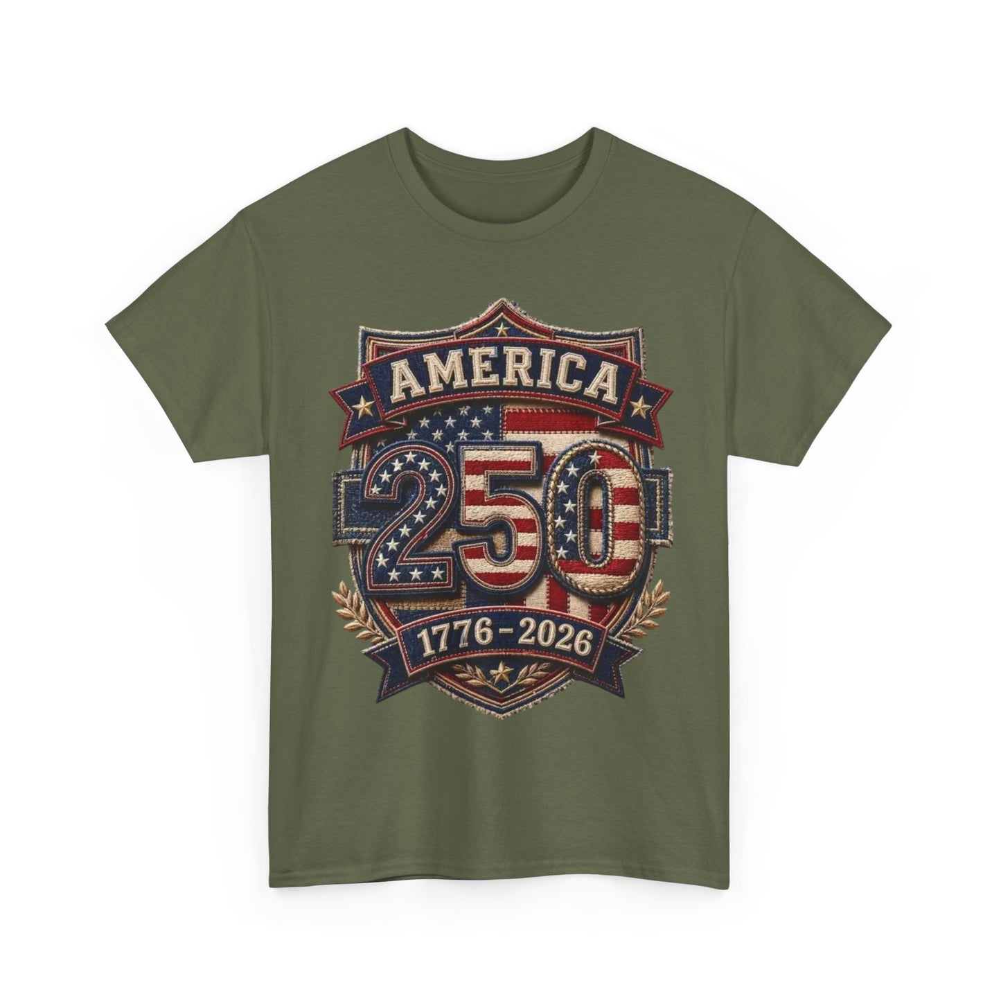 America 250 T-Shirt — 1776–2026 Bicentennial Celebration Tee