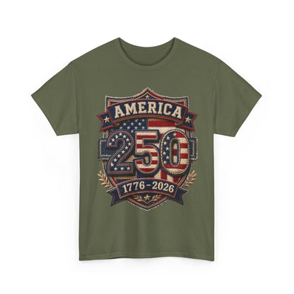 America 250 T-Shirt — 1776–2026 Bicentennial Celebration Tee