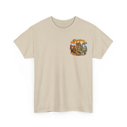 Barcelona Souvenir T‑Shirt — Vintage City Collage Tee