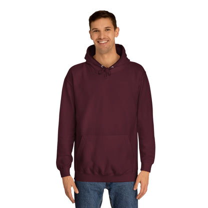 College Hoodie — “Is It Too Late to Be Good” Grinch Holiday Hoodie