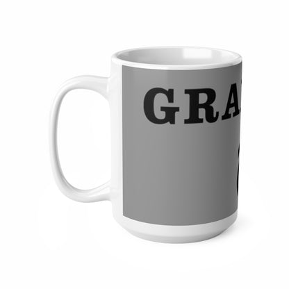 Grandad TV Ceramic Coffee Mug — 11oz & 15oz Gray Dad Gift