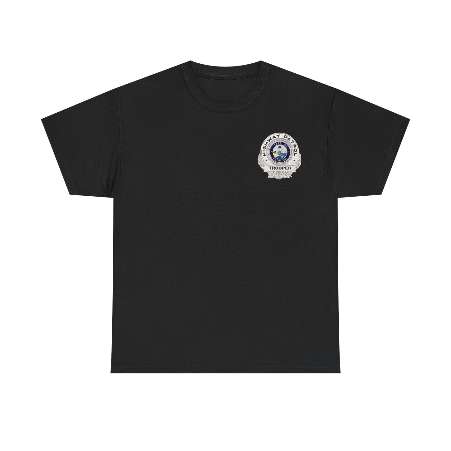 Trooper Steve Police Tribute T-Shirt — "Integrity in Action" Back Print