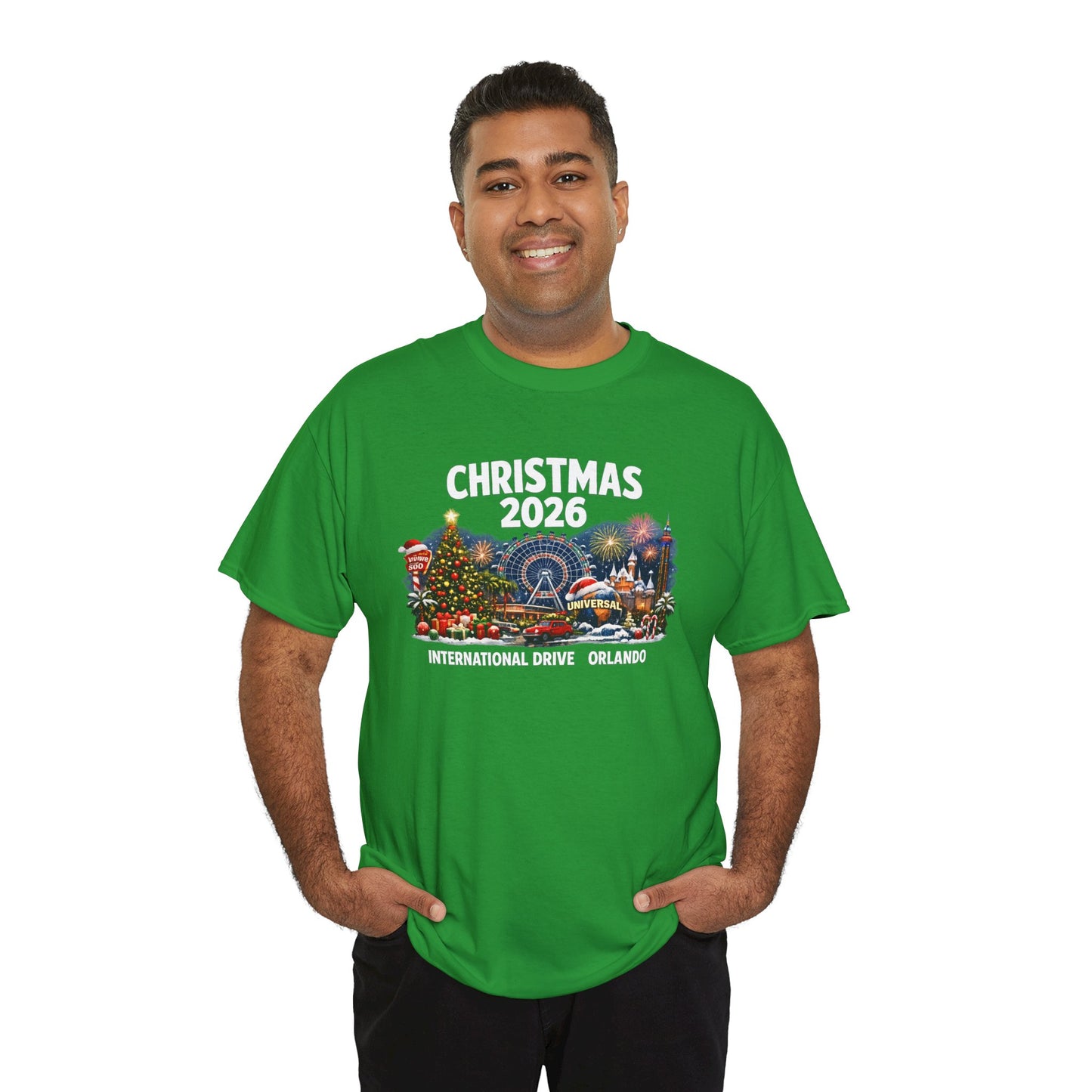 Christmas 2026 Orlando T-Shirt — International Drive Holiday Souvenir