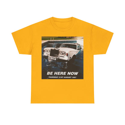 Oasis Be Here Now Vintage Graphic Tee — Retro Aesthetic T‑Shirt (Thursday 21st August 1997)
