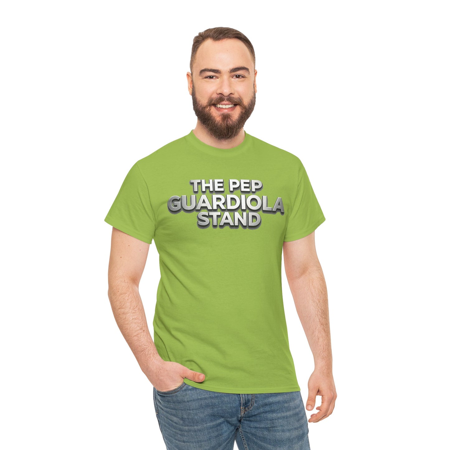 The Pep Guardiola Stand Unisex Heavy Cotton Tee