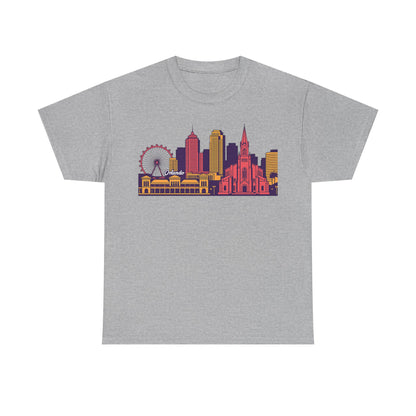 Orlando City Skyline T-Shirt — Colorful Urban Landmark Graphic Tee