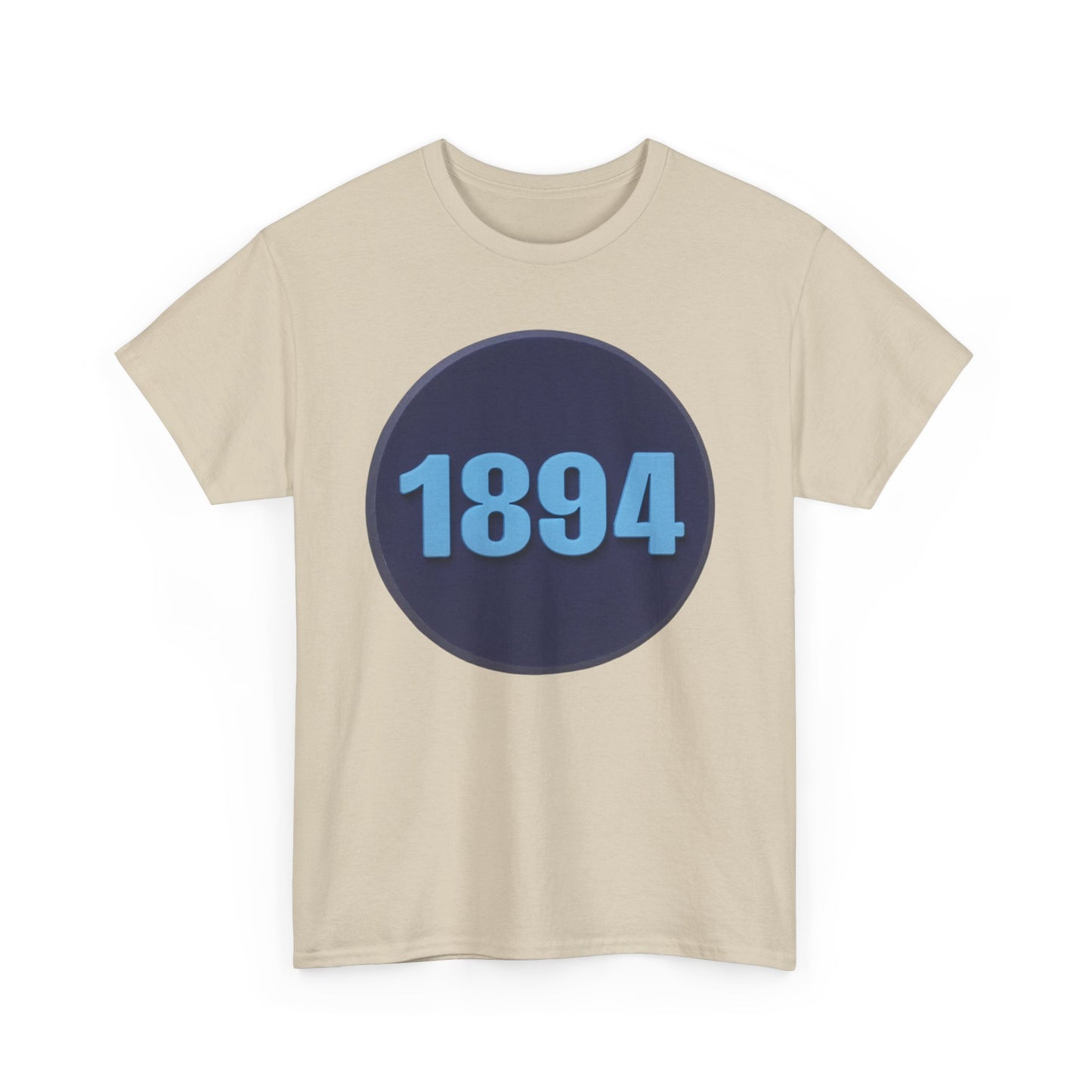 1894 Manchester City Circle Graphic Tee — Vintage Year Anniversary T-Shirt