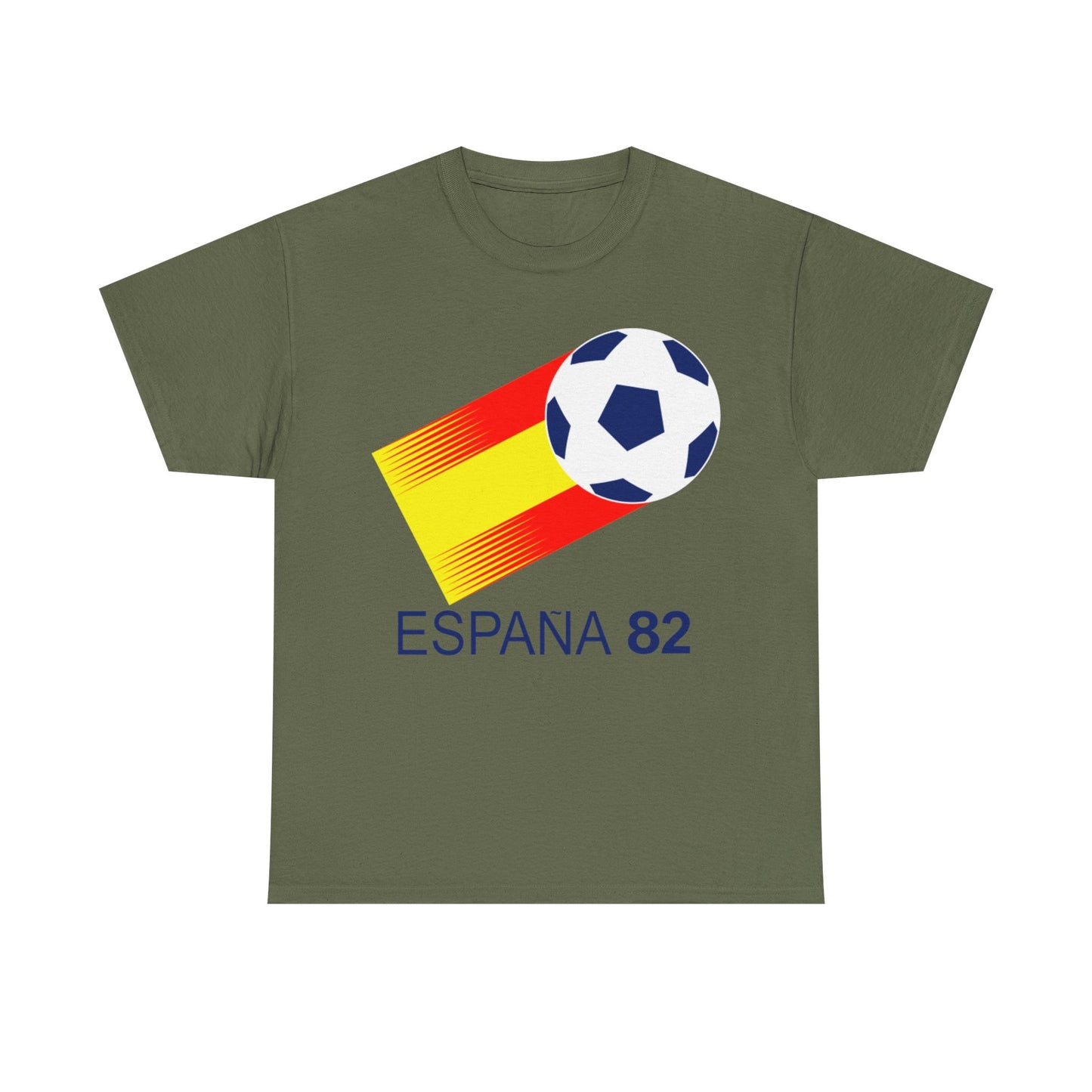 Spain 82 Soccer Tee – Retro España World Cup Football Shirt
