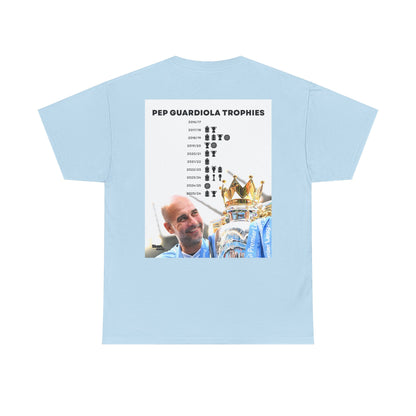 Pep Guardiola Trophies Graphic Tee