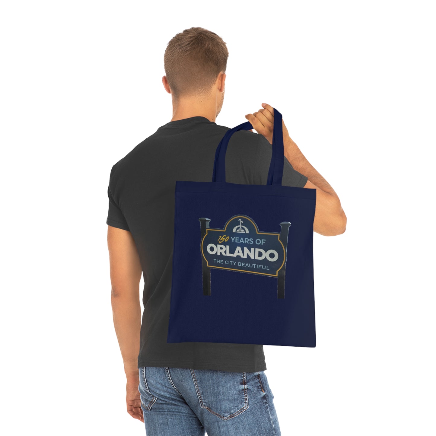 Orlando 150 Years Tote Bag — 'The City Beautiful' Cotton Market Tote