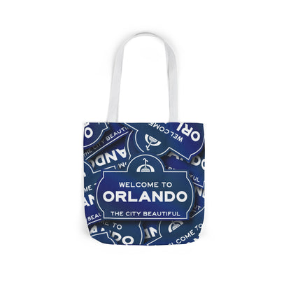 Orlando Welcome Sign Canvas Tote
