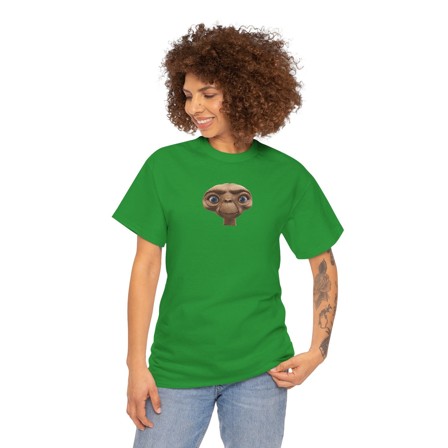 E.T. Phoned Home Tee — Retro Sci‑Fi Alien Graphic T-Shirt