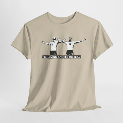 Harry Kane &  Jude Bellingham Tee – "I’m Loving Angels Instead" Graphic T-Shirt