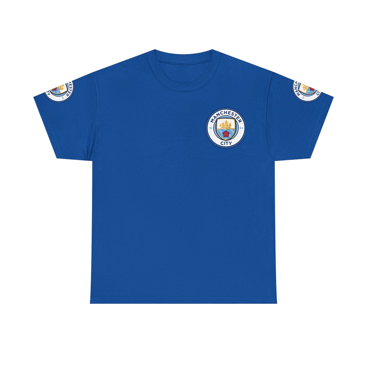 Manchester City Crest T-Shirt — Football Club Logo Tee