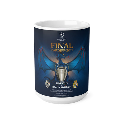 2017 Champions League Final Programme Cover Inspired Ceramic Coffee Mug — 11oz and 15oz