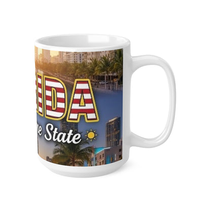 Florida Vintage Postcard Coffee Mug – The Sunshine State 11oz/15oz