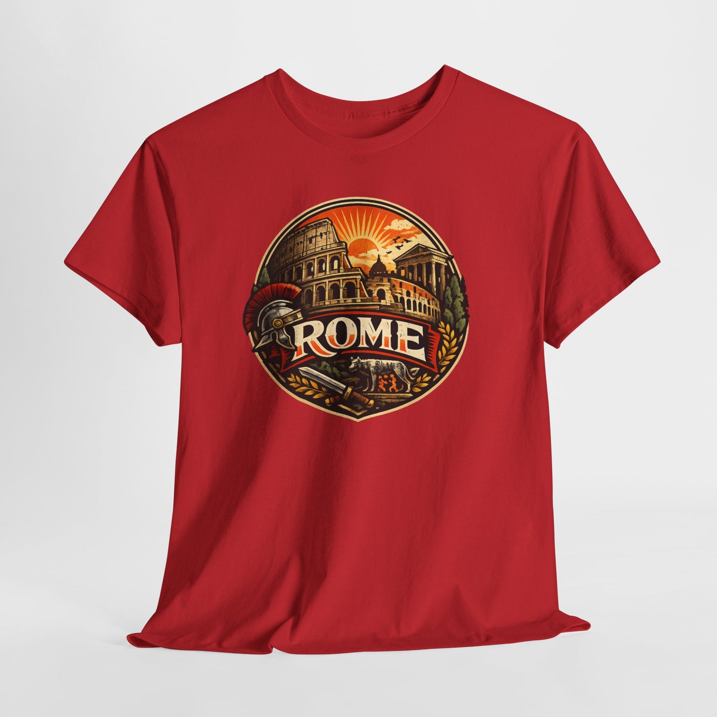 Rome Vintage Graphic Tee — Retro Italy Travel T-Shirt