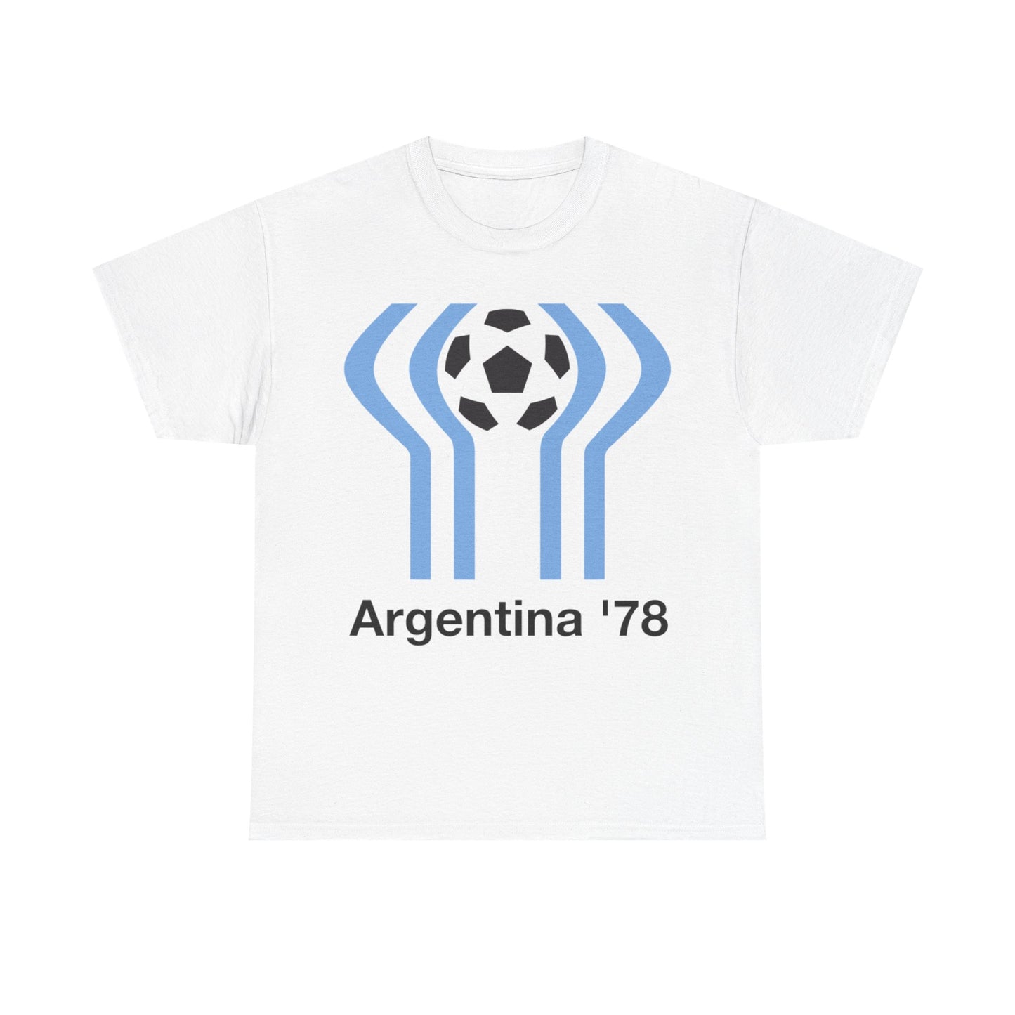 Argentina '78 Soccer T-Shirt — Retro World Cup Football Tee