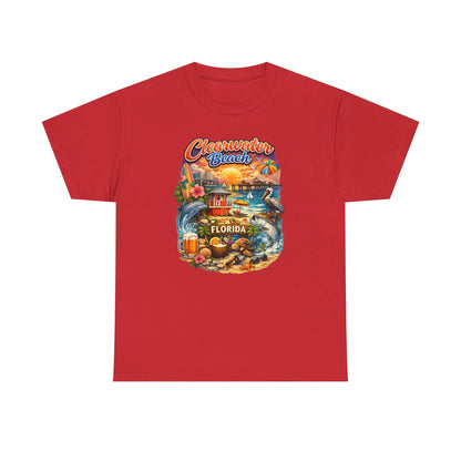 Clearwater Beach Florida Vintage Vacation T-Shirt