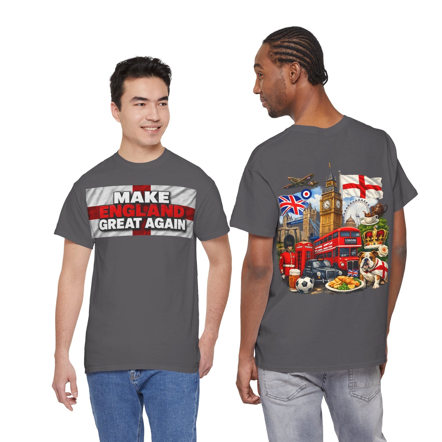 England Pride T-Shirt — "Make England Great Again" Graphic Tee