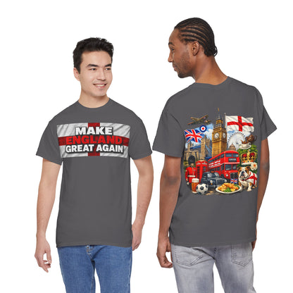 England Pride T-Shirt — "Make England Great Again" Graphic Tee