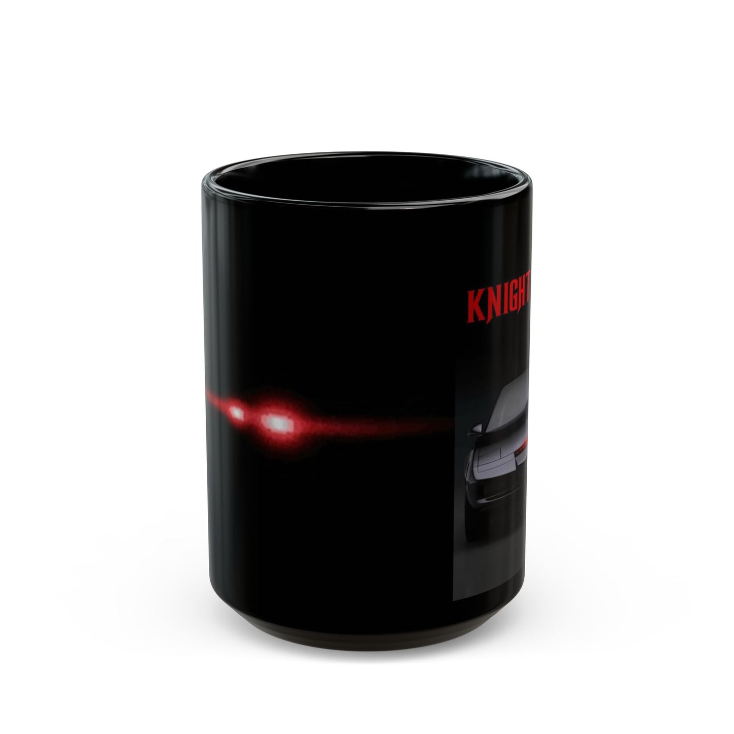 Knight Rider Mug — Retro KITT Car Coffee Cup (11oz & 15oz)