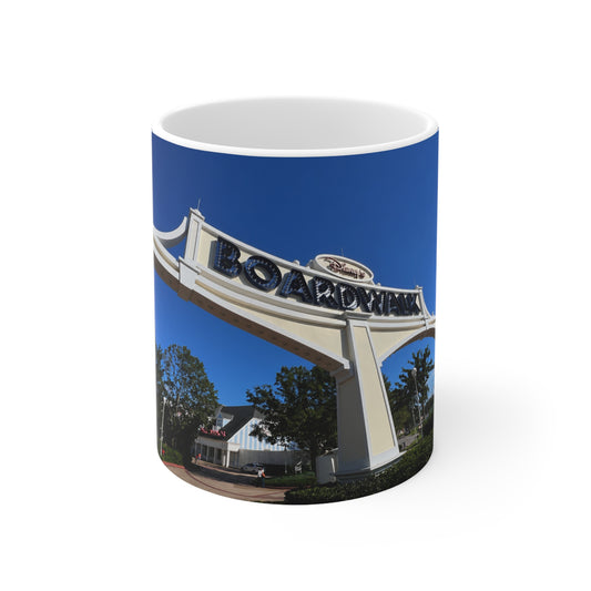 Disney's Boardwalk Entrance Photo Ceramic Mug - 11oz & 15oz