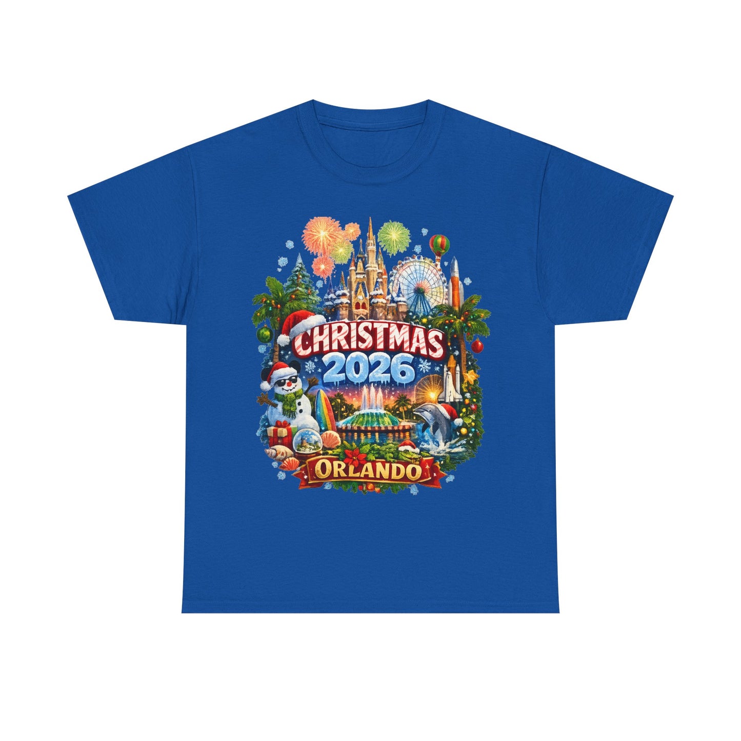 Christmas 2026 Orlando T-Shirt — Holiday Theme Park Souvenir Tee