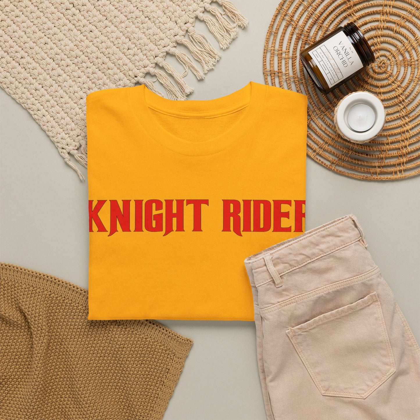 Knight Rider Tee — Retro TV Car Graphic T-Shirt