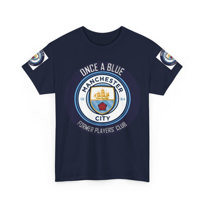 Manchester City 'Once A Blue' Tee — Former Players Club Football Shirt