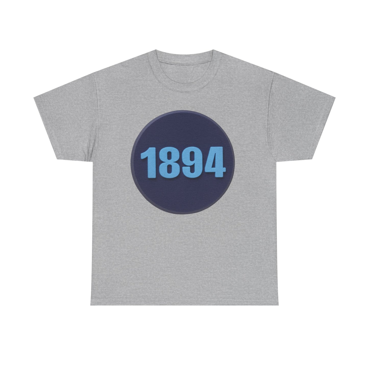 1894 Manchester City Circle Graphic Tee — Vintage Year Anniversary T-Shirt