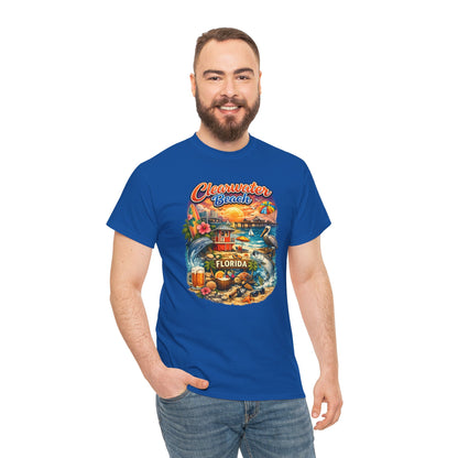 Clearwater Beach Florida Vintage Vacation T-Shirt
