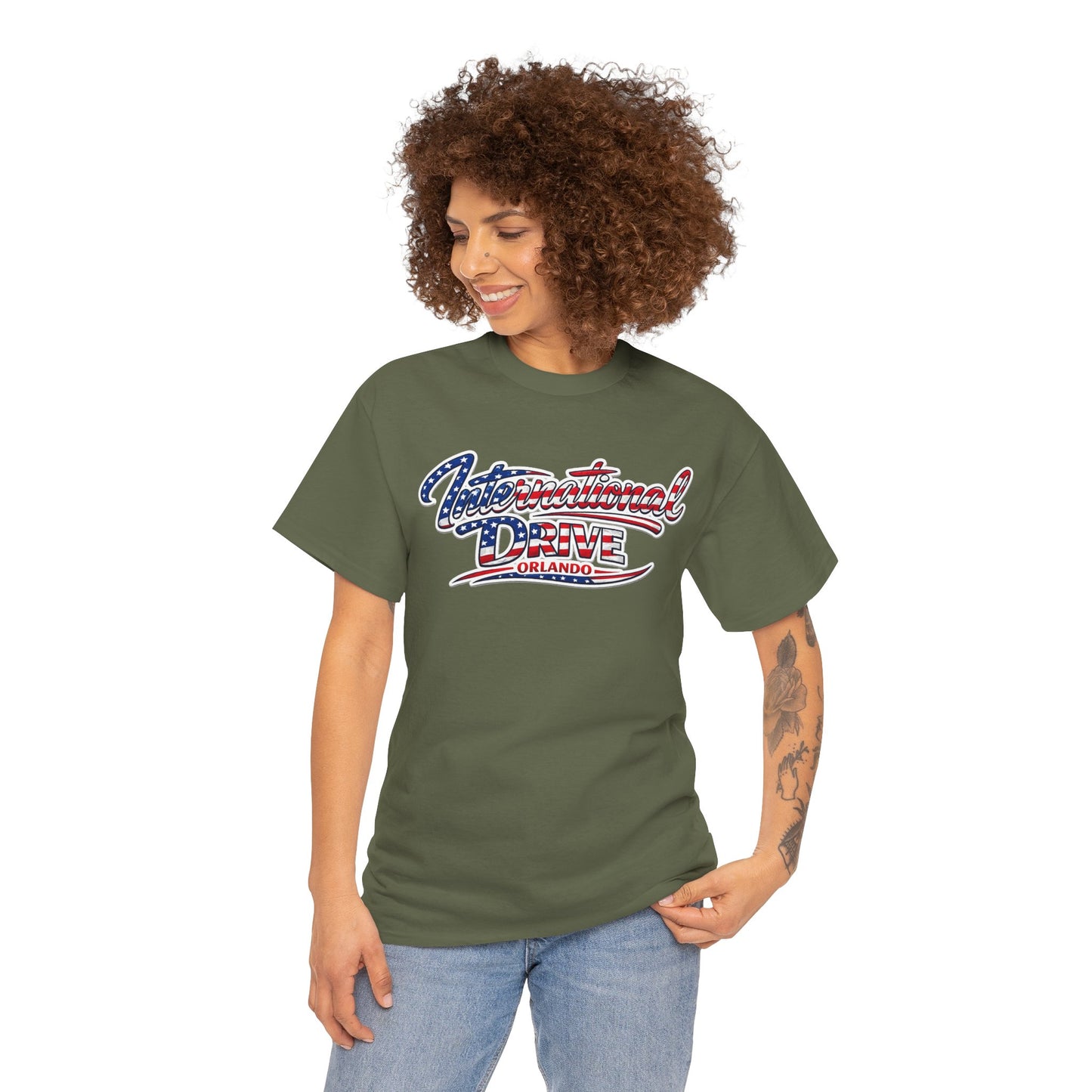 International Drive Orlando Unisex Heavy Cotton Tee
