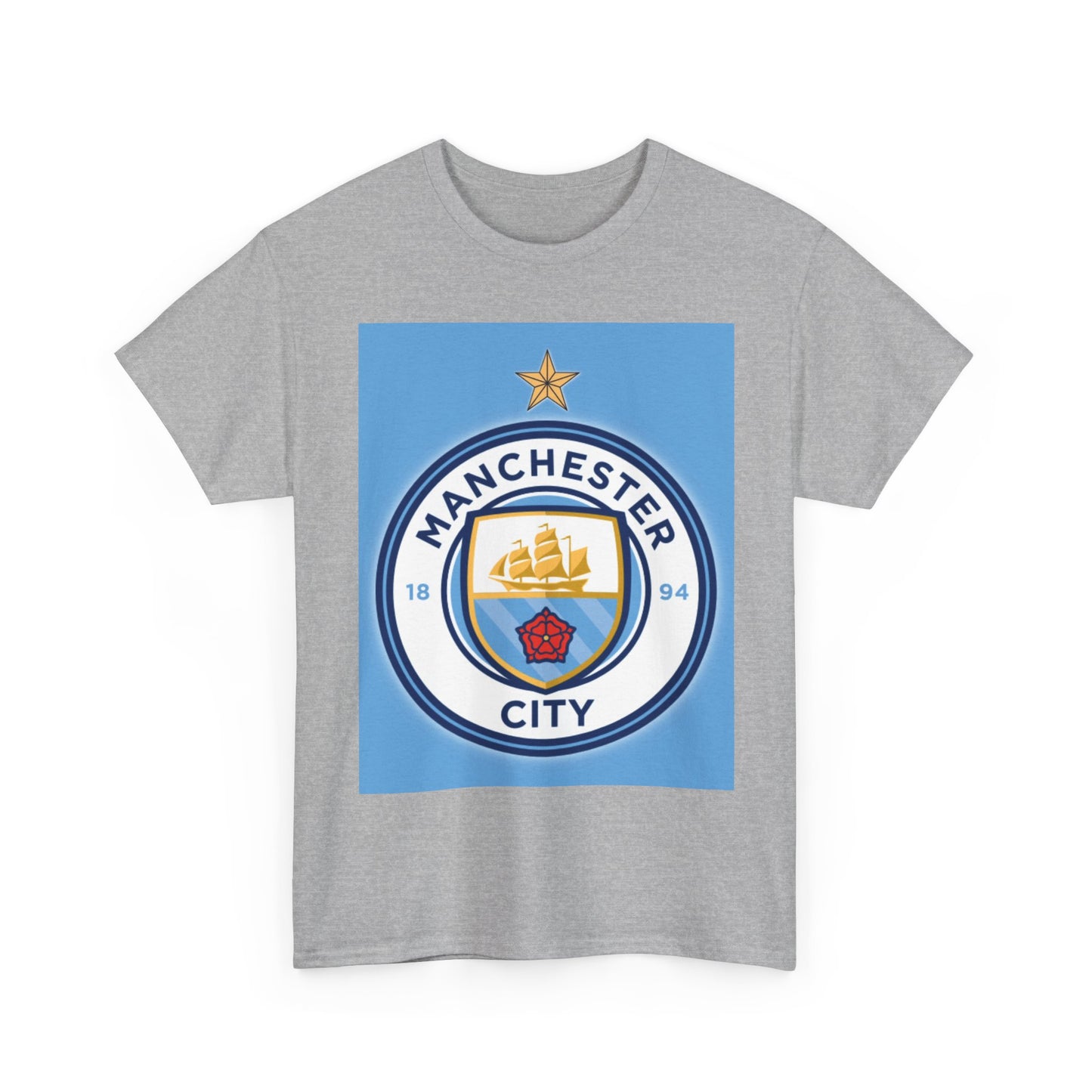 Manchester City Logo T-Shirt – Football Fan Tee