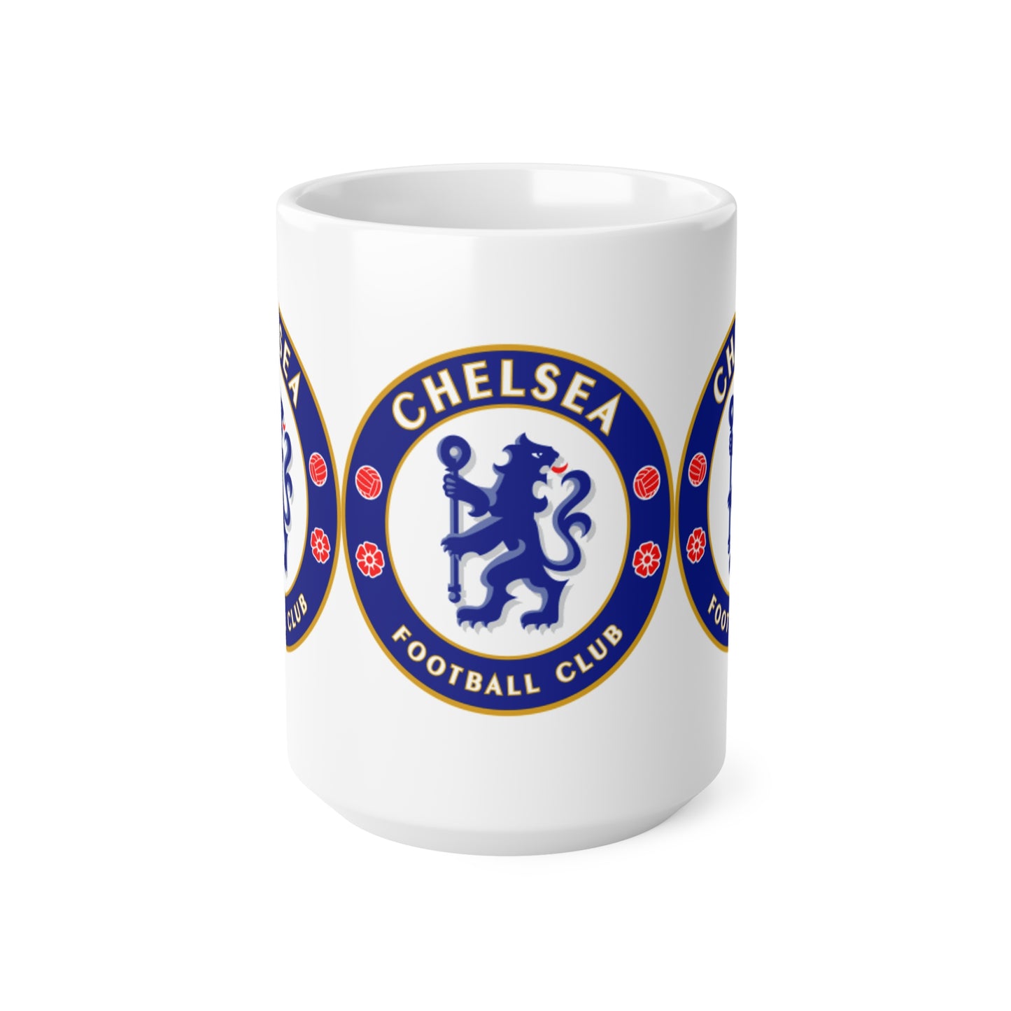 Chelsea Football Club Logo Ceramic Coffee Mug — 11oz & 15oz