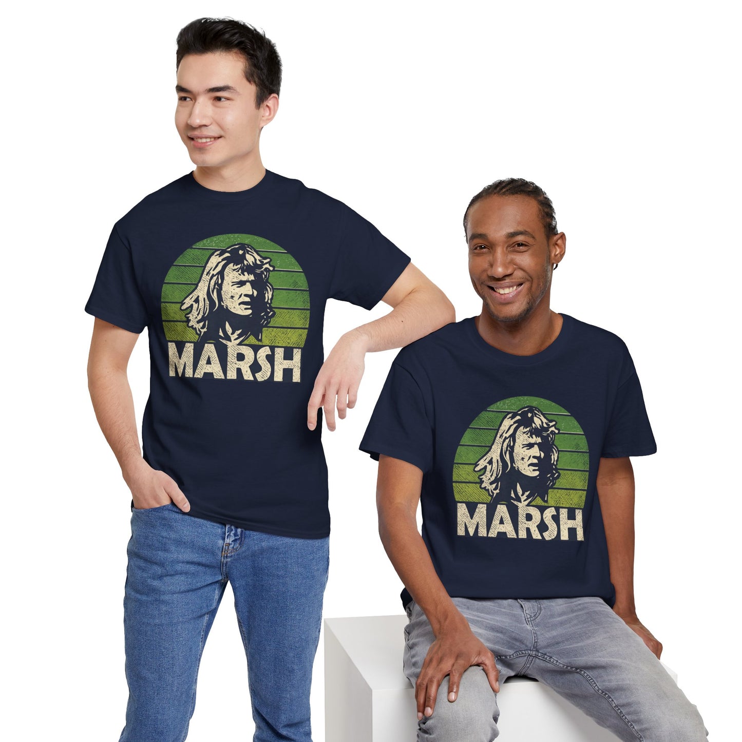 Rodney Marsh Retro Portrait Tee — Graphic T-Shirt