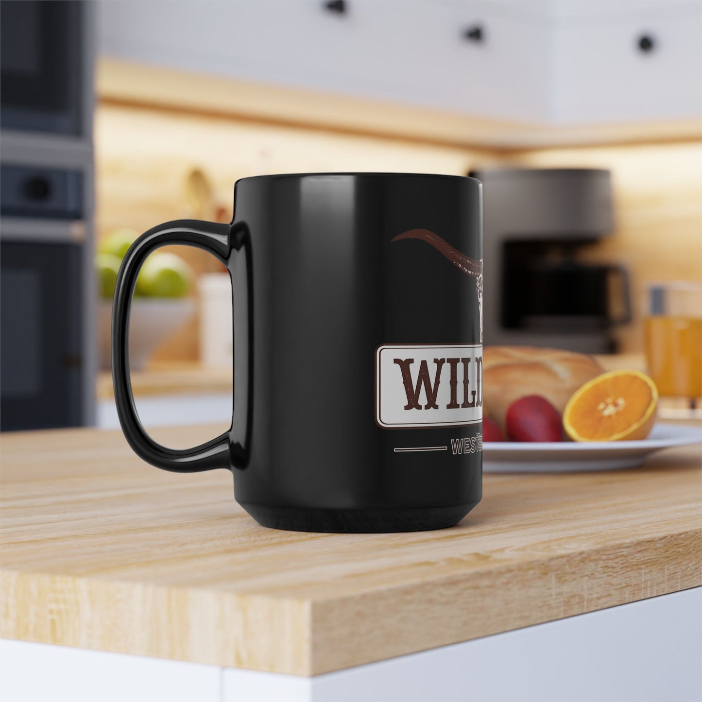 Wild Bill's Western Store Black Coffee Mug (11oz & 15oz)