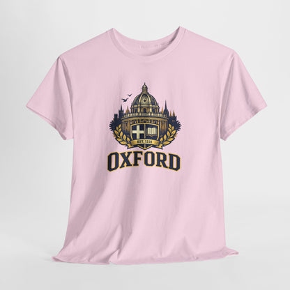 Oxford Crest T-Shirt — Vintage University Graphic Tee