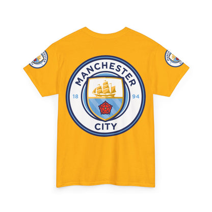 Manchester City Crest T-Shirt — Football Club Logo Tee