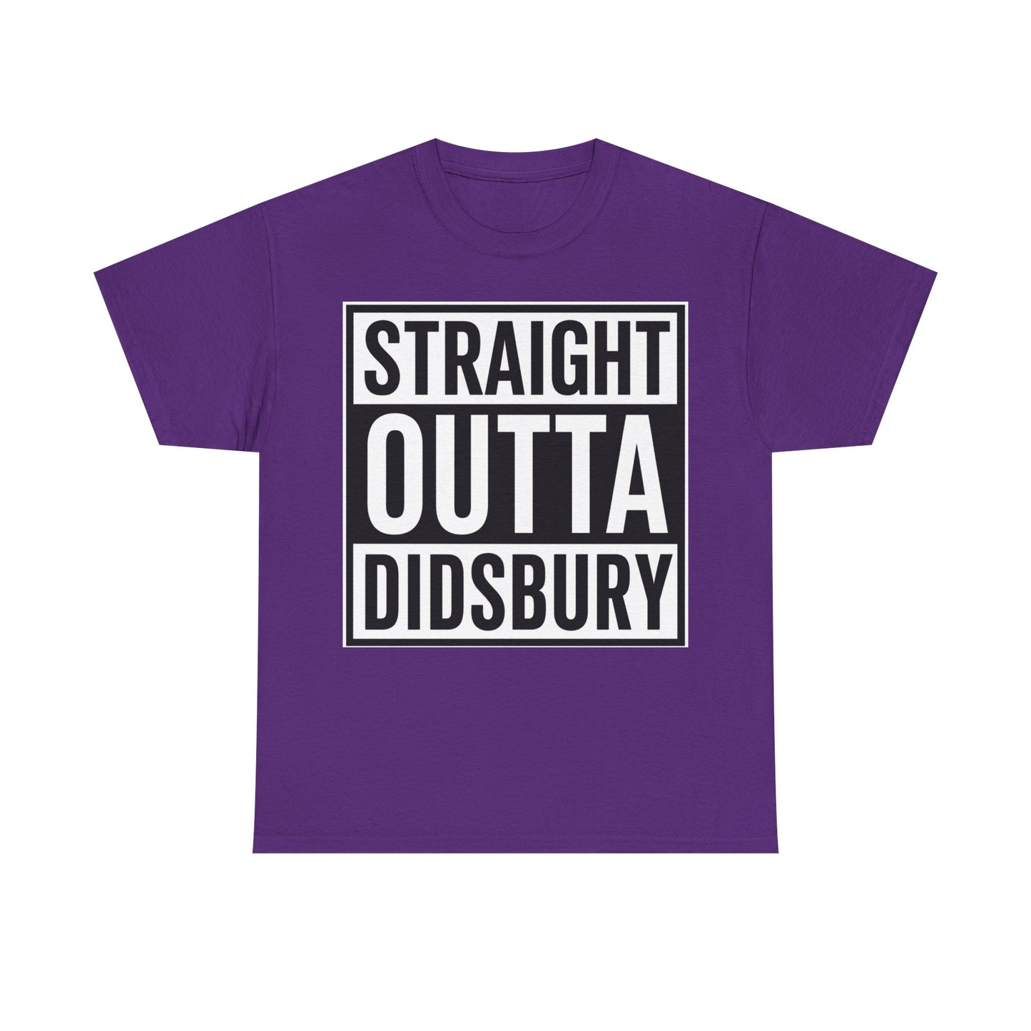 Straight Outta Didsbury T‑Shirt — Graphic City Pride Tee