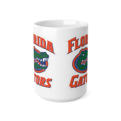 Florida Gators Ceramic Mug — College Team Logo Coffee Cup (11oz & 15oz)