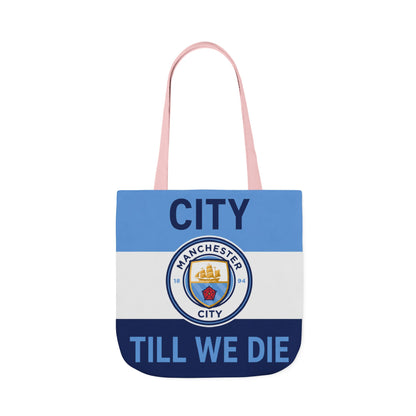 City Till We Die Unofficial Canvas Tote Bag — Manchester Football Fan Bag